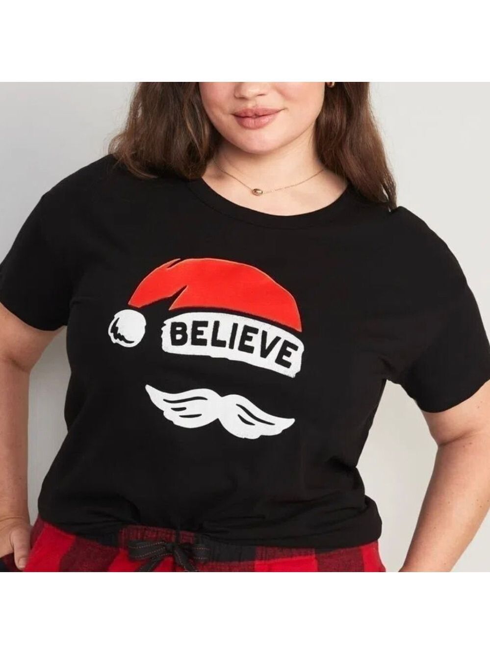 3X • Old Navy • Holiday Believe Festive Tee